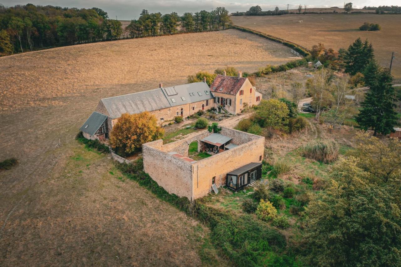 Tiny House Morvan Bourgogne Nature - 2H De Paris Bussieres  Exterior foto